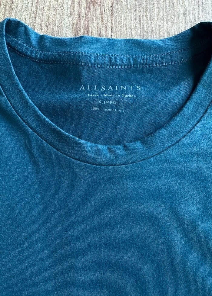 All Saints bisiklet yaka - Görsel 2