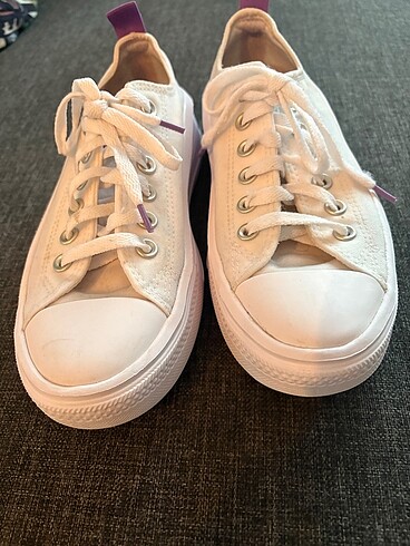 38 Beden beyaz Renk Beyaz yüksek converse