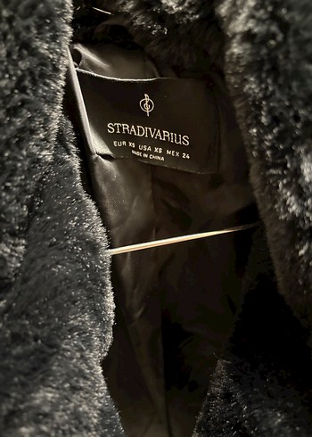 Siyah Kadın  Kürk Ceket - Görsel 2