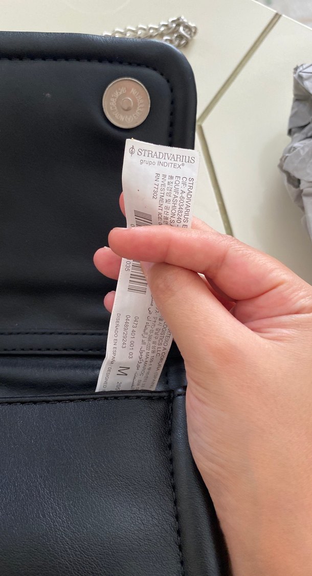 Stradivarius çanta kısa ve uzun zincir - Görsel 4