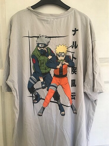 xxl Beden animeli unisex tshirt