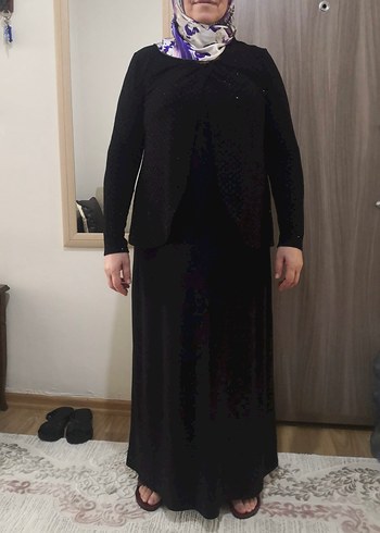 Ceketli Tesettür Abiye - Görsel 2