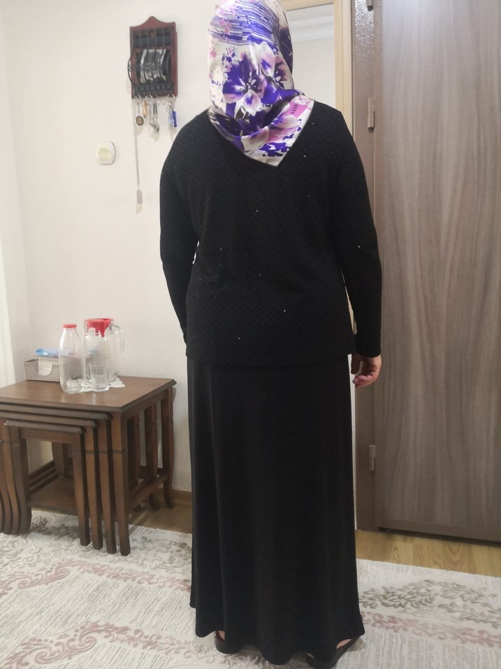 Ceketli Tesettür Abiye - Görsel 4