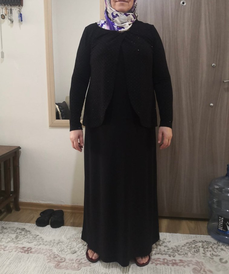 Ceketli Tesettür Abiye - Görsel 2