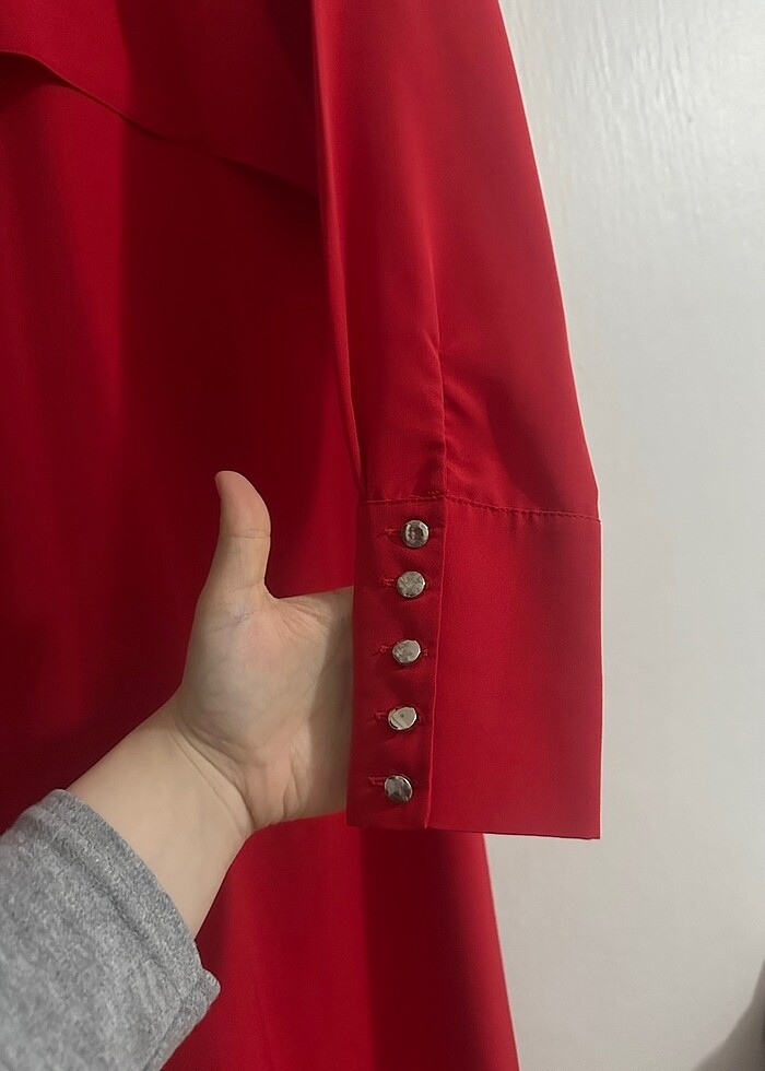 Kırmızı Abiye - Görsel 2