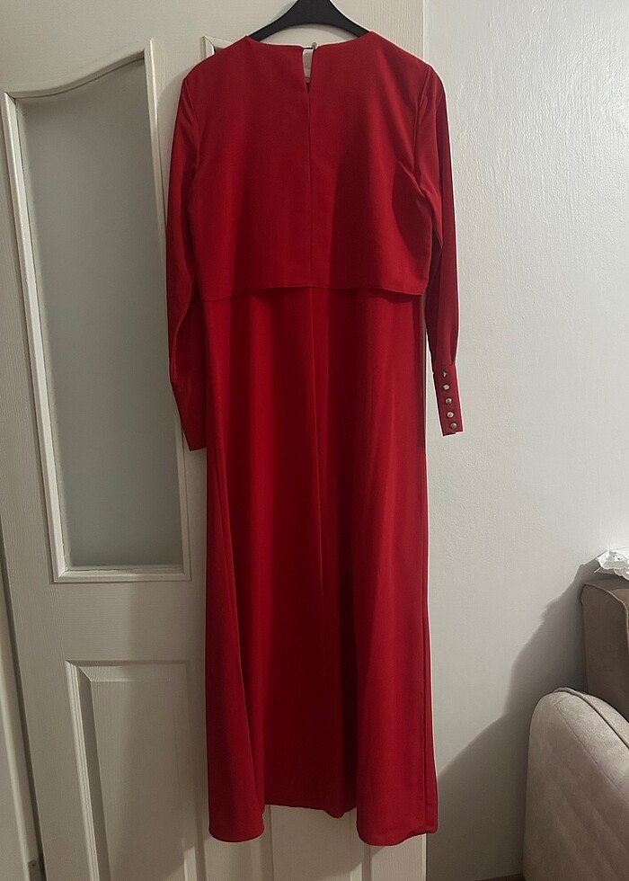 Kırmızı Abiye - Görsel 5