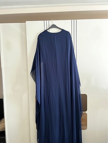 Balık pelerinli abiye - Görsel 5