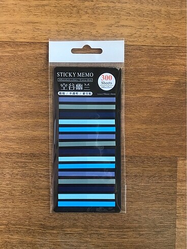 İnce şerit post it