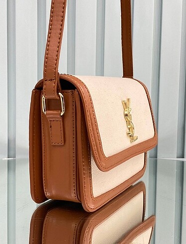  Beden kahverengi Renk Yves Saint laurent çanta