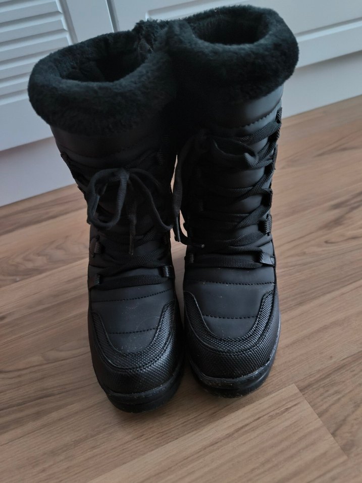 Siyah çocuk Dolgu Topuklu Botlar - Görsel 2