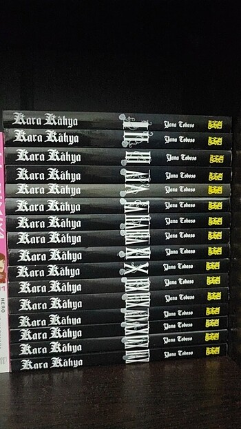 Kara kahya set manga