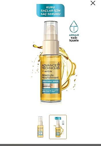Avon argan serum