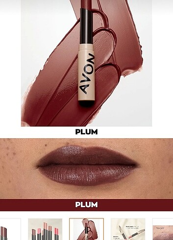 Avon tinted balm plum