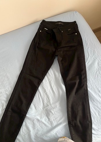 Mavi Jeans Simsiyah Kadın Denim Pantolon