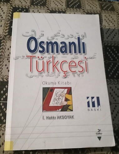 Osmanlı Türkçesi okuma kitabı i hakkı Aksoy'la