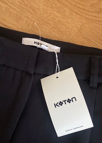 Koton havuç pantolon kumaş pantolon - Görsel 3