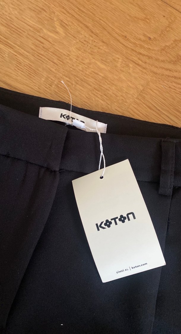 Koton havuç pantolon kumaş pantolon - Görsel 3