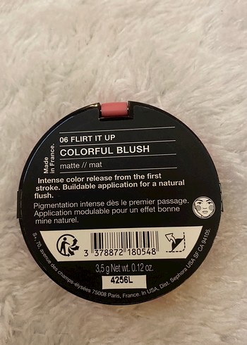 Sephora Mat Pudra Allık 06 Pastel Pembe - Görsel 2