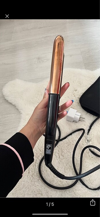 BABYLISS SAÇ DÜZLEŞTİRİCİSİ VE MAŞA BİR ARADA