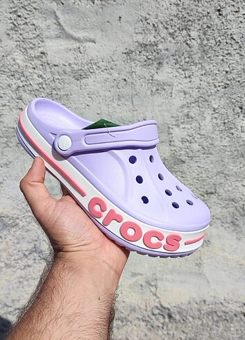 39 Beden mor Renk BAYAN CROCS TERLIK