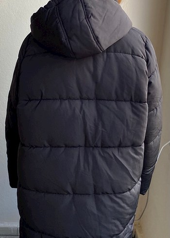 Siyah kadın şişme mont - Görsel 7