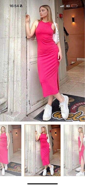 Diğer Pembe elbise