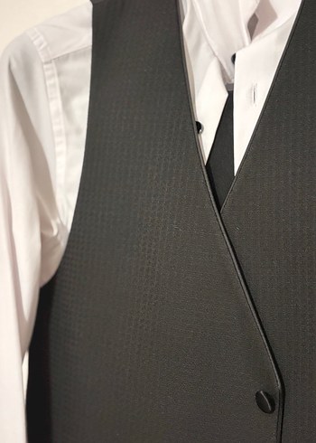 KİĞILI DAMATLIK/SMOKİN SİYAH - Görsel 2