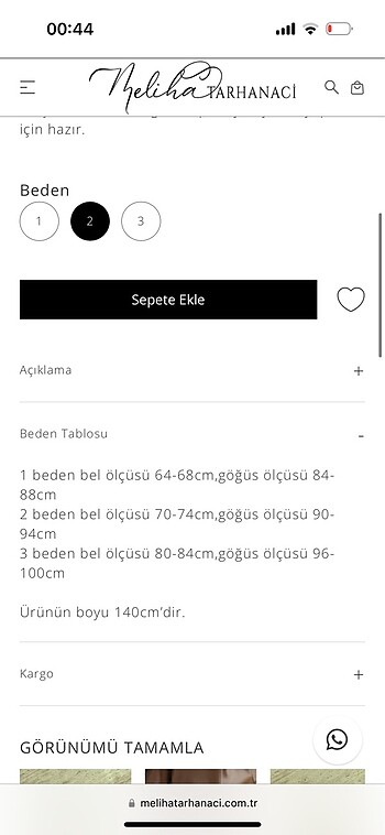 Meliha Tarhanacı Abiye - Görsel 6