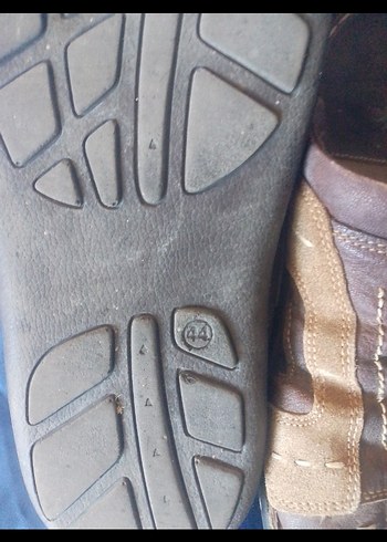 Kahverengi Deri Erkek Sandalet 44no - Görsel 3