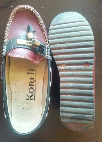 Bordo Ayakkabı 37 numara - Görsel 3