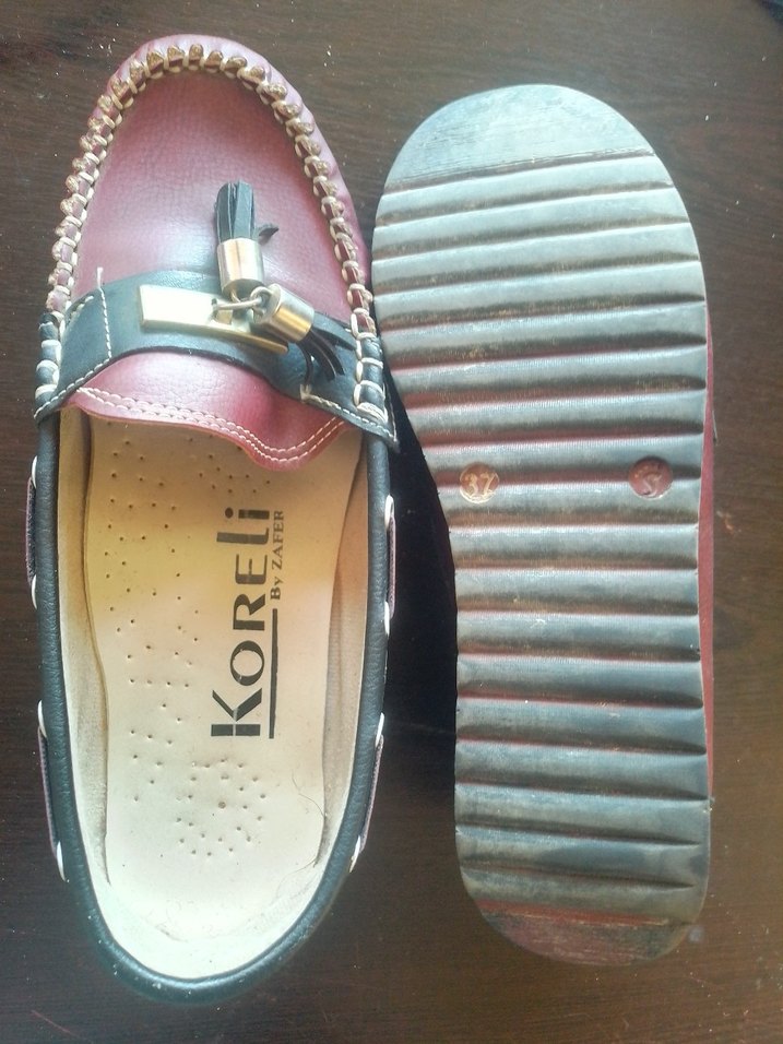 Bordo Ayakkabı 37 numara - Görsel 3