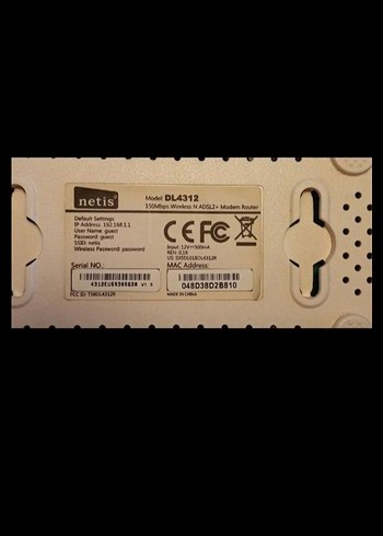 Beyaz Kablosuz Antenli Modem - Görsel 3