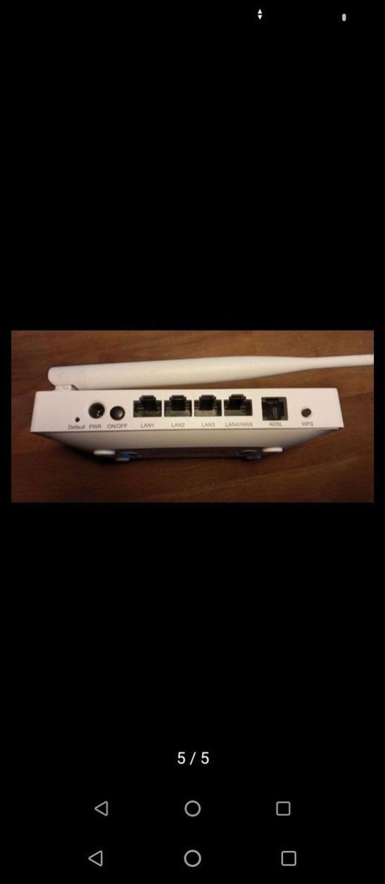 Beyaz Kablosuz Antenli Modem - Görsel 5