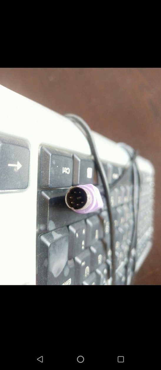 A4 tech klavye  ps2 uçlu açıklama okuyunuz - Görsel 3