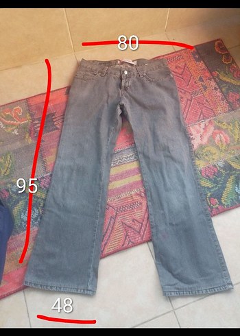 levi 501 kot pantolon 34/34 beden açıklama okuyunuz - Görsel 2