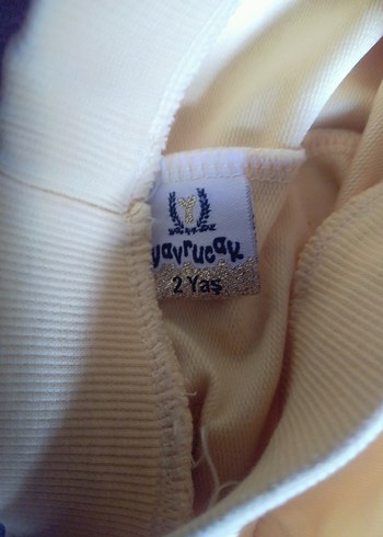 Sarı Siyah Kız Çocuk Rahat Eşofman Altı - Görsel 5