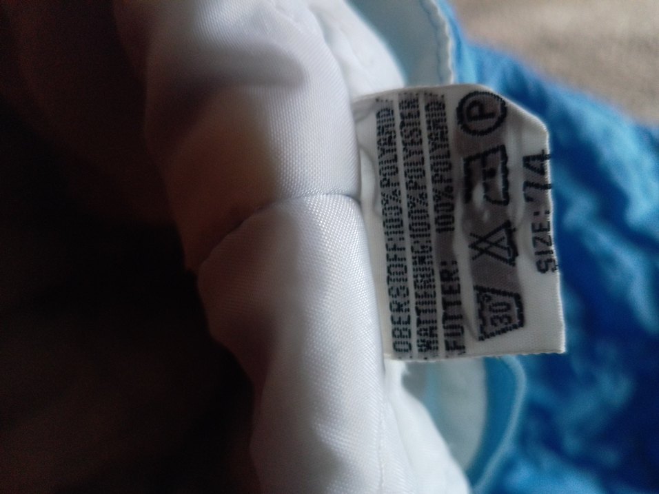 Kürk Detaylı Mavi  Bebek Tulumu 74 no - Görsel 5