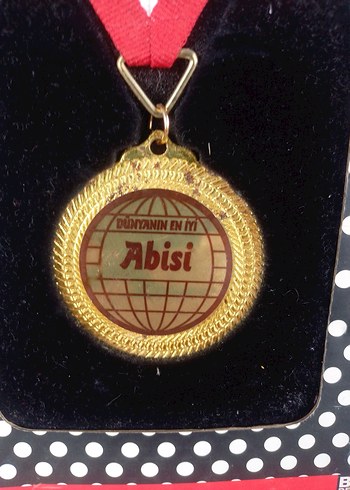 dünyanın en iyi abisi madalyon 20*15 cm - Görsel 3