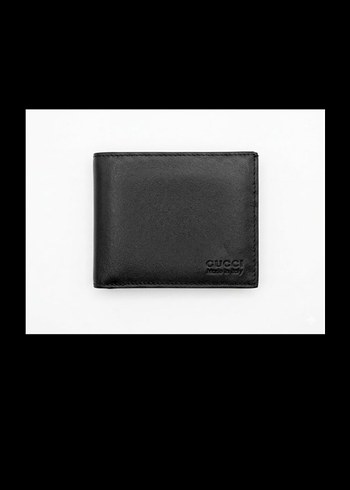 Gucci Yeni Orijinal Gucci Siyah Deri Cuzdan