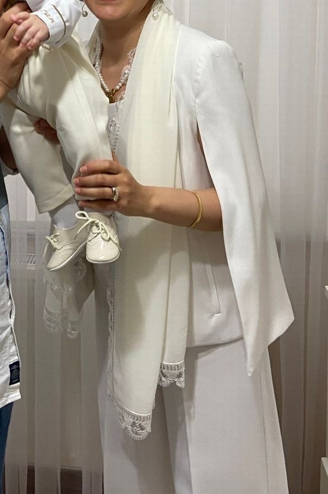 Zara beyaz takım elbise - Görsel 3