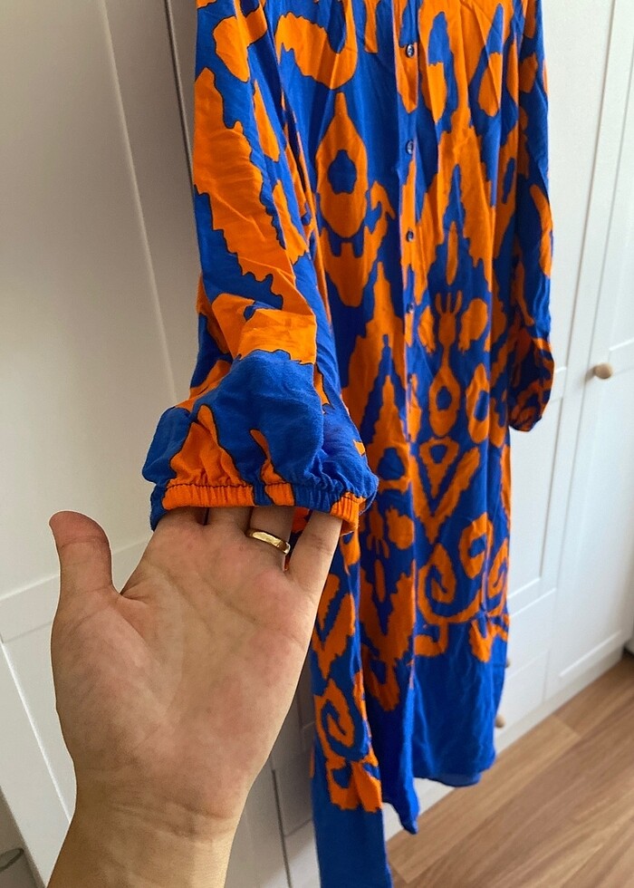 Tesettür yazlık günlük elbise - Görsel 4