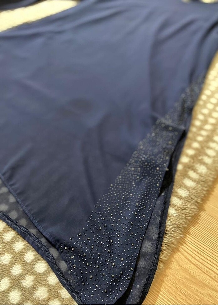 Büyük beden abiye tunik - Görsel 3