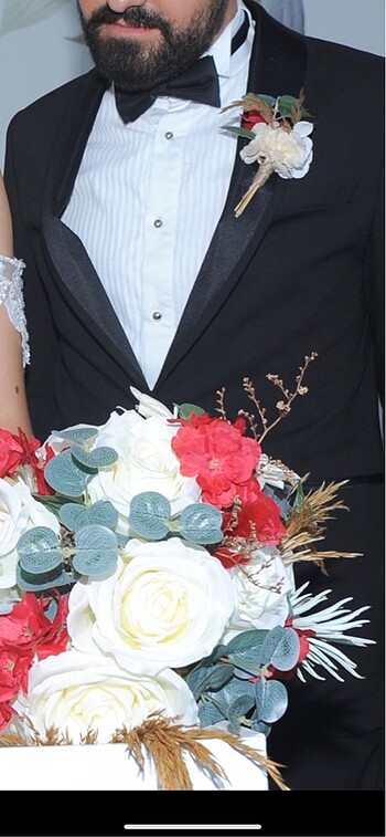 m Beden beyaz Renk Damat gömleği