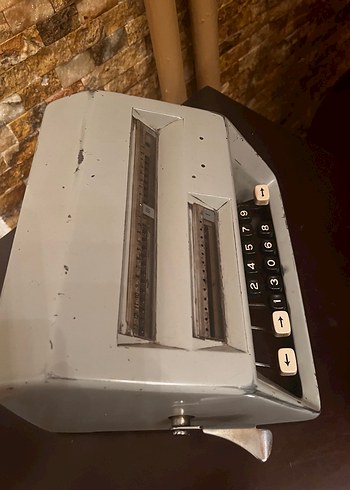 Facit Mekanik Hesap Makinesi - Görsel 4