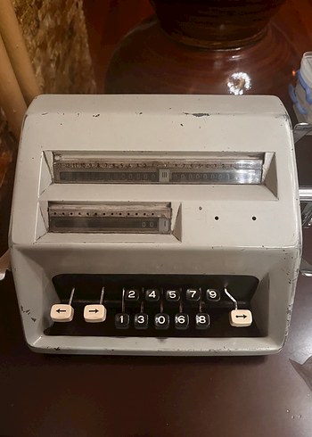 Facit Mekanik Hesap Makinesi - Görsel 3