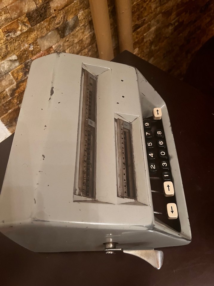 Facit Mekanik Hesap Makinesi - Görsel 4