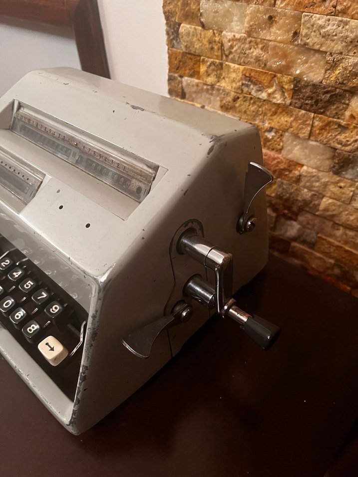 Facit Mekanik Hesap Makinesi - Görsel 5