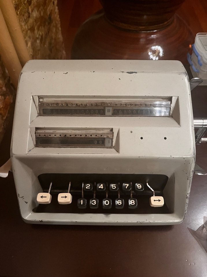 Facit Mekanik Hesap Makinesi - Görsel 3