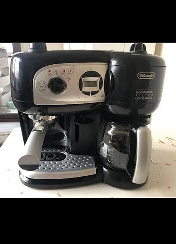 Delonghi espresso ve filtre kahve kombi makine 