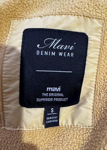 Mavi Jeans İçi polarlı mont